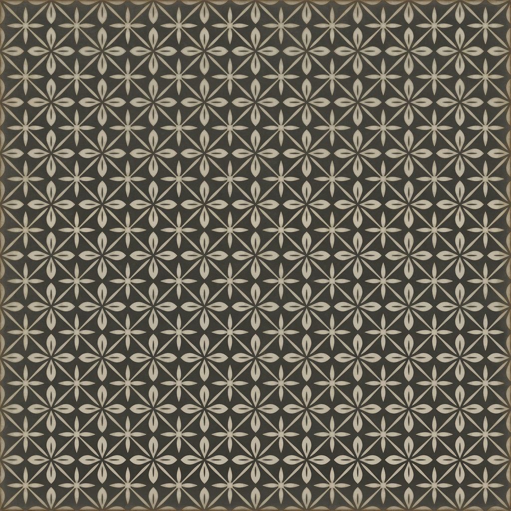 Vintage Vinyl Rug - Pattern 81 - Uptown Diner