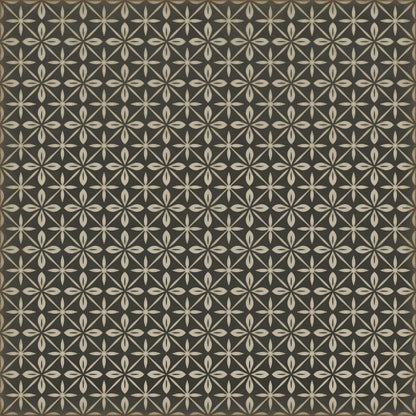 Vintage Vinyl Rug - Pattern 81 - Uptown Diner