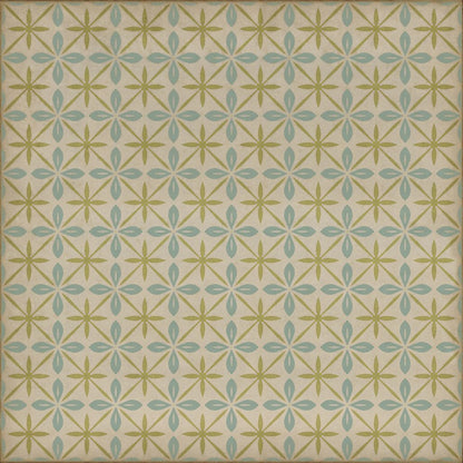 Vintage Vinyl Rug - Pattern 81 - Moms Kitchen