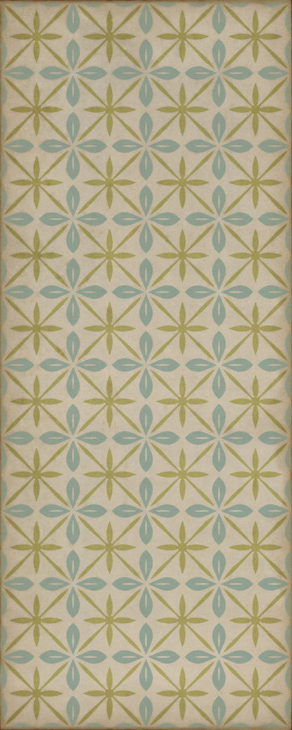 Vintage Vinyl Rug - Pattern 81 - Moms Kitchen