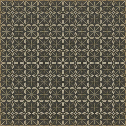 Vintage Vinyl Rug - Pattern 81 - the Transport Cafe