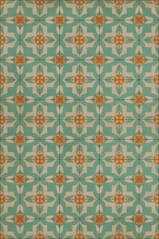 Vintage Vinyl Rug - Pattern 33 - Dutch