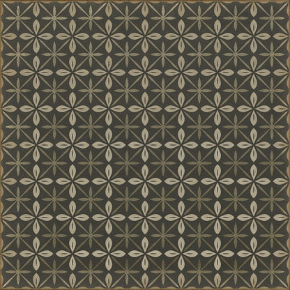 Vintage Vinyl Rug - Pattern 81 - the Transport Cafe
