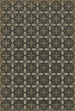 Vintage Vinyl Rug - Pattern 81 - the Transport Cafe
