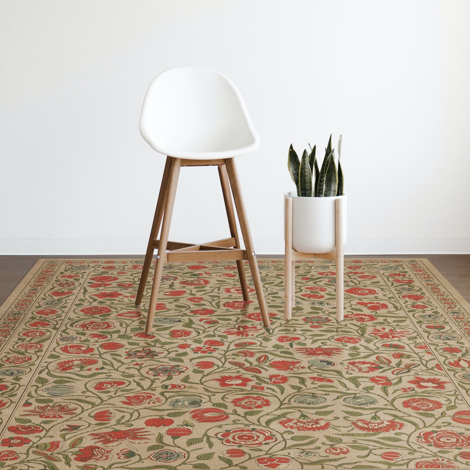 Vintage Vinyl Rug by Monroe & Leisure