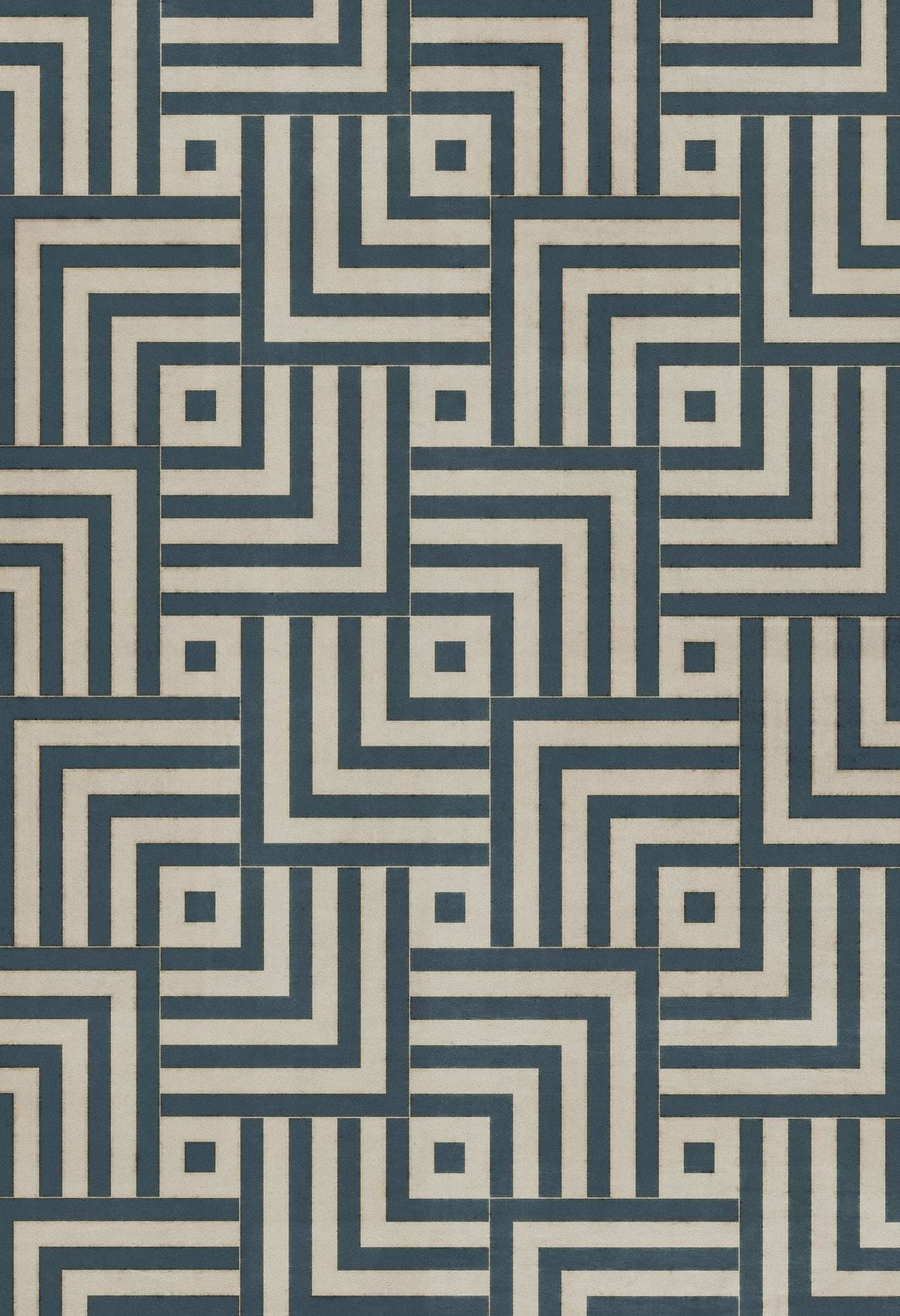Vintage Vinyl Rug - Pattern 60 - Aftereffect