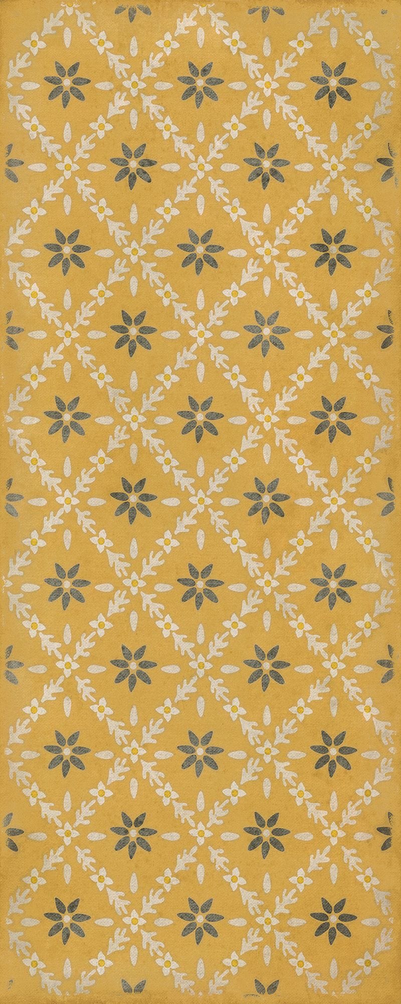 Vintage Vinyl Rug - Naturalist - Catesby - 36"X90"