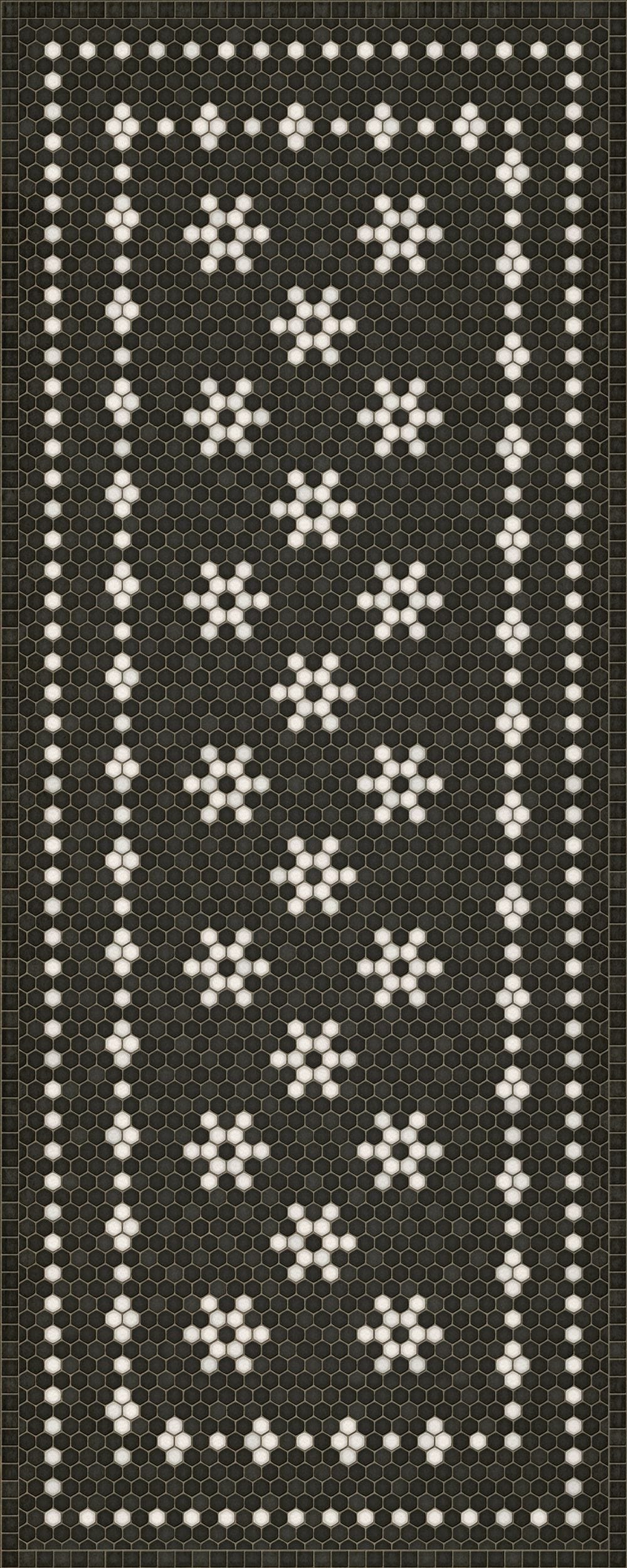 Vintage Vinyl Rug - Mosaic - Belmont Park