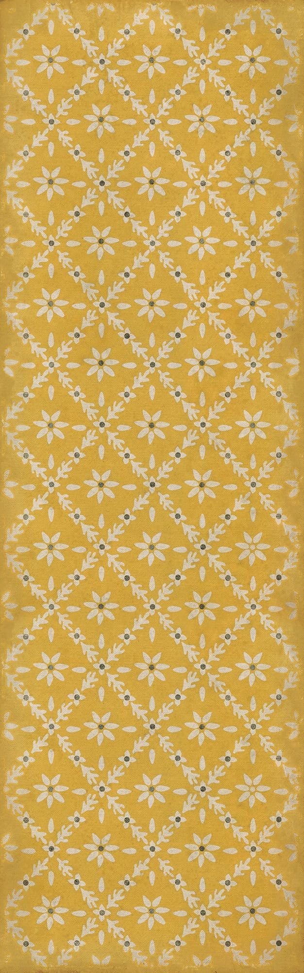 Vintage Vinyl Rug - Naturalist - Byrd - 36"X115"