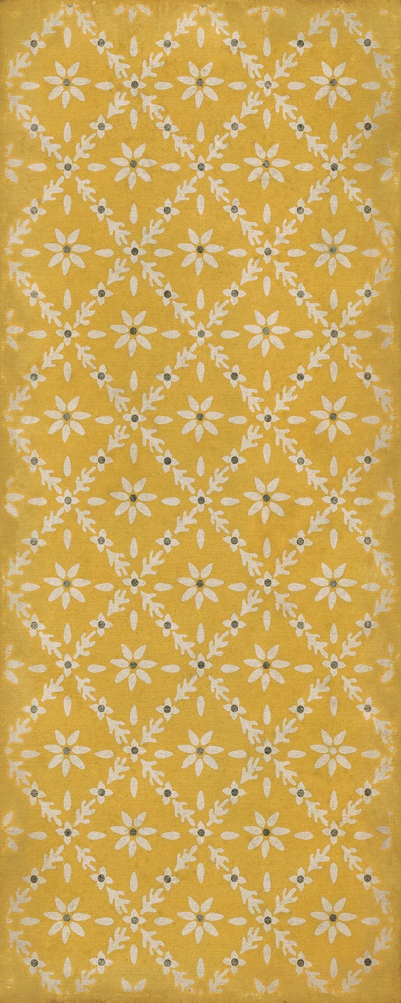 Vintage Vinyl Rug - Naturalist - Byrd - 36"X90"