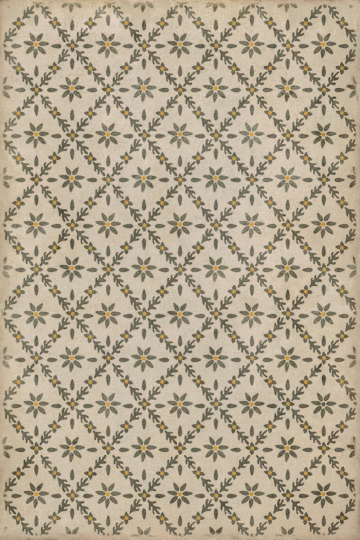 Vintage Vinyl Rug - Naturalist - Clayton - 20"X30"