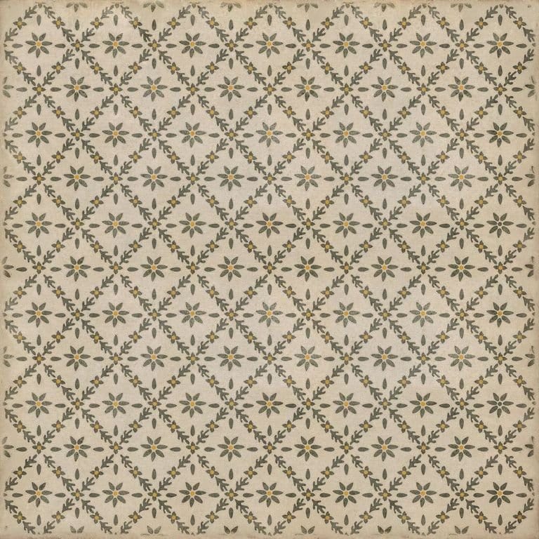 Vintage Vinyl Rug - Naturalist - Clayton - 96"X96"