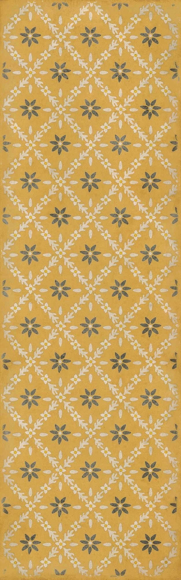 Vintage Vinyl Rug - Naturalist - Catesby - 36"X115"
