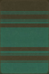 Organic Stripes Black and Teal