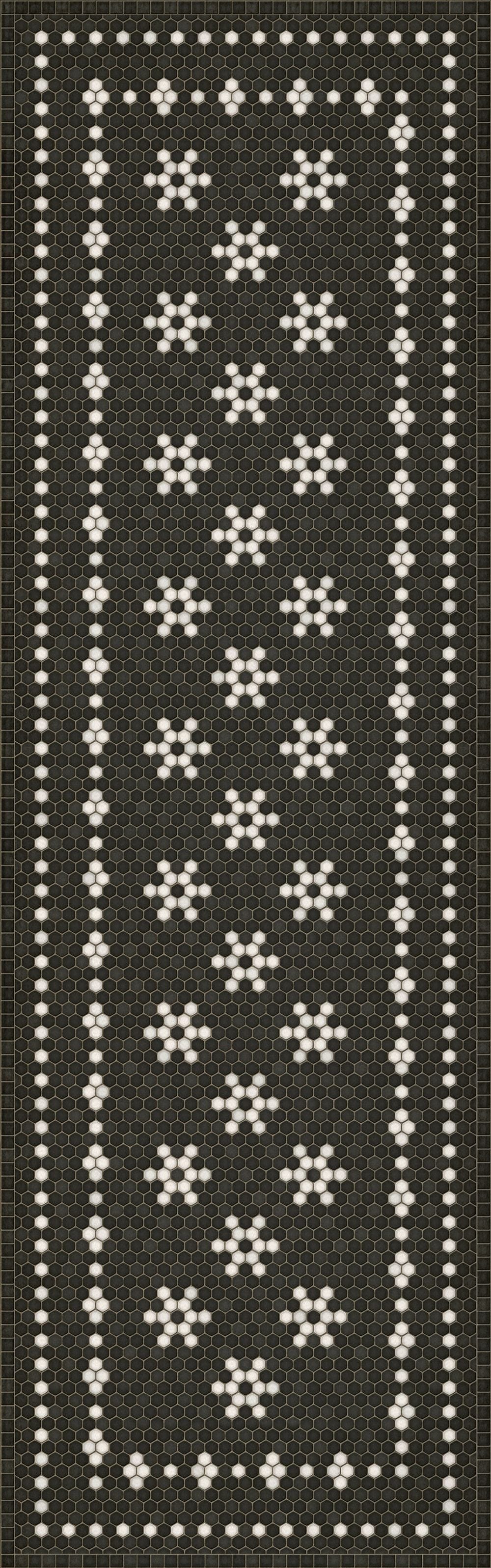 Vintage Vinyl Rug - Mosaic - Belmont Park