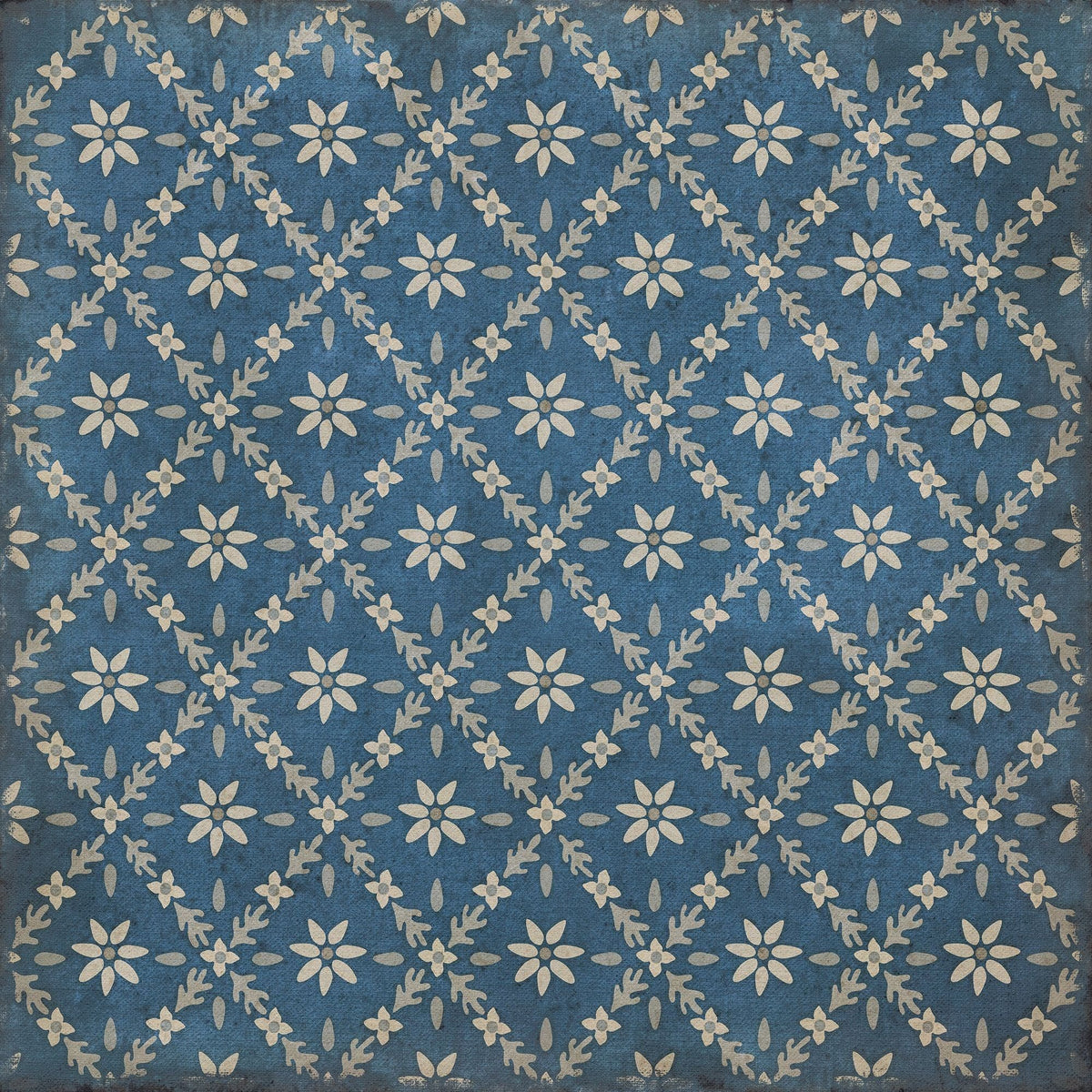 Vintage Vinyl Rug - Naturalist - Colden - 60"X60"